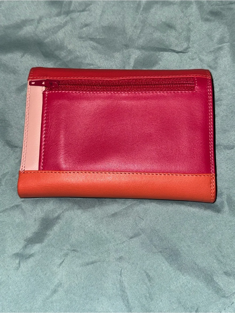 Mywalit Double Flap Leather Wallet *NWT
